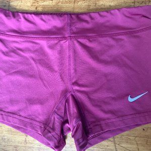Nike Dri-fit Performance Shorts, Maroon, Size XS